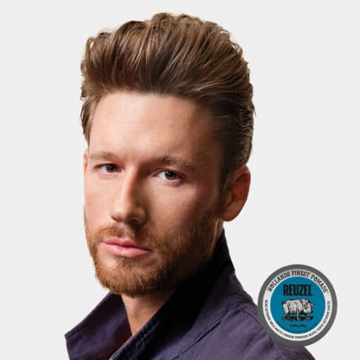 REUZEL BLUE EXTREME HOLD MATTE POMADE - Image 4