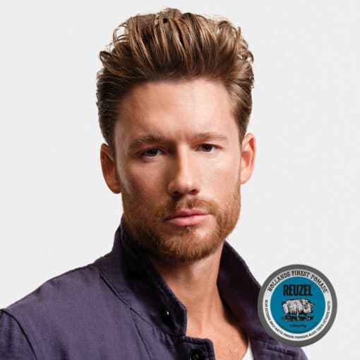 REUZEL BLUE EXTREME HOLD MATTE POMADE - Image 5